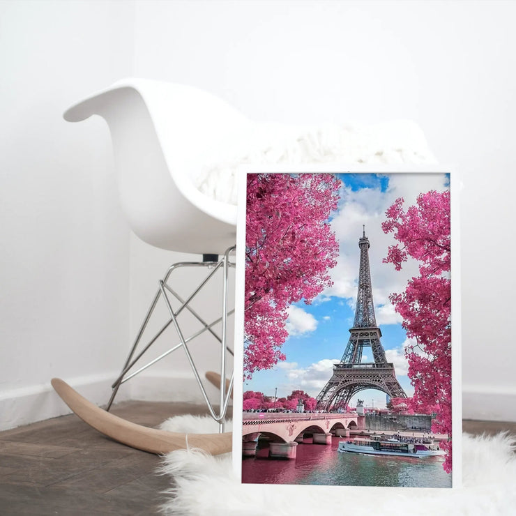 Paint By Numbers - THE EIFFEL TOWER IN PINK