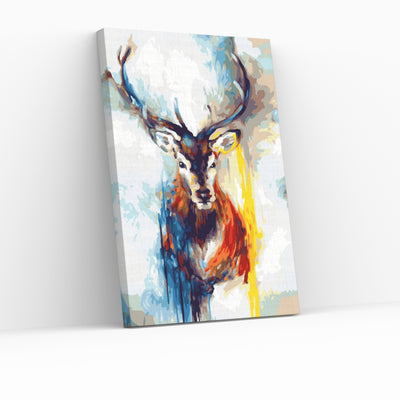 Paint by numbers for adults - MAGNIFICENT DEER