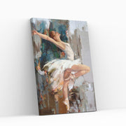 Paint By Numbers made in Denmark - BALLERINA - Free frame in every kit