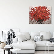 Paint by numbers made in Europe - RAVISHING RED BLOOMS